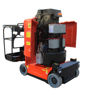 Plataforma Elevadora Móvil Eléctrica Hidráulica con Ruedas y Motor, Altura <span class=keywords><strong>de</strong></span> Elevación <span class=keywords><strong>de</strong></span> 11.2 m, Capacidad <span class=keywords><strong>de</strong></span> 200 kg para Uso <span class=keywords><strong>en</strong></span> Construcción - Product Image 6