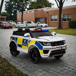 Mobil Polisi Mainan Listrik Berkualitas Tinggi untuk Anak Usia <span class=keywords><strong>2</strong></span>-4 Tahun Bertenaga Baterai 4 Roda untuk Usia 5-7 Tahun - Product Image 4