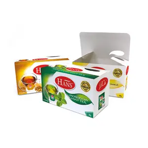 High Quality Custom Logo Printed Tea Packaging Boxes For Tea
