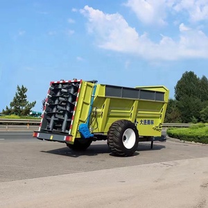 China Yulin Irrigación Equipo de tratamiento de ganado Camión esparcidor de estiércol seco en venta PTO Granja agrícola patio esparcimiento - Product Image 6