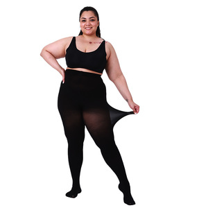 Collant Donna Invernali 80 Denier Effetto Velluto, Taglie Forti, Multicolore, Effetto Nudo, Elasticizzati - Product Image 4