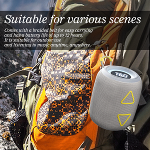 Tg655 thương hiệu tốt nhất chất lượng cao vải âm thanh tốt di động ngoài trời Máy nghe nhạc nhà thông minh TWS BT loa không dây - Product Image 6