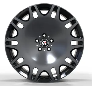 YXQ Custom Deep Dish 21 23 22 24 pouces roues forgées 5X112 5X120 5X114.3 jantes pour voitures suv G63 Ghost Cadillac