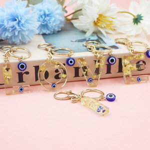 Llaveros de Resina Personalizables con Dijes de Ojo Turco: Regalos Únicos y Personalizados para Parejas, Amigos y Uso Diario - Product Image 1