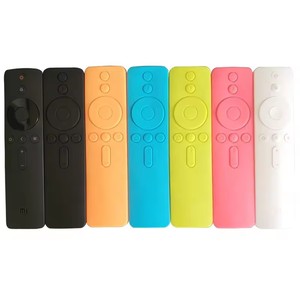 Coques en silicone antichoc pour télécommande intelligente <span class=keywords><strong>Mi</strong></span> <span class=keywords><strong>Mi</strong></span> <span class=keywords><strong>TV</strong></span> <span class=keywords><strong>Box</strong></span> <span class=keywords><strong>s</strong></span>, étui de protection en silicone - Product Image 1