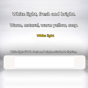 شريط إضاءة <span class=keywords><strong>LED</strong></span> أنبوب مصباح ألومنيوم مقاوم للغبار 20 واط 30 واط 40 واط إضاءة مكتبية عالية السطوع CRI 80 2700K-6000K ضمان 3 سنوات - Product Image 6