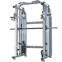 Appareil de musculation multifonctionnel pour la maison : Entraîneur fonctionnel, Crossover à câbles, Rack de squat, Machine Smith, Appareil de triceps en métal pour entraînement fitness