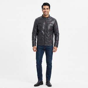 Top Selling <b>Men's</b> Winter Wear <b>Leather</b> <b>Jacket</b> Best Quality <b>Leather</b> Material Made <b>Men's</b> Winter <b>jacket</b> for <b>men</b> - Product Image 1