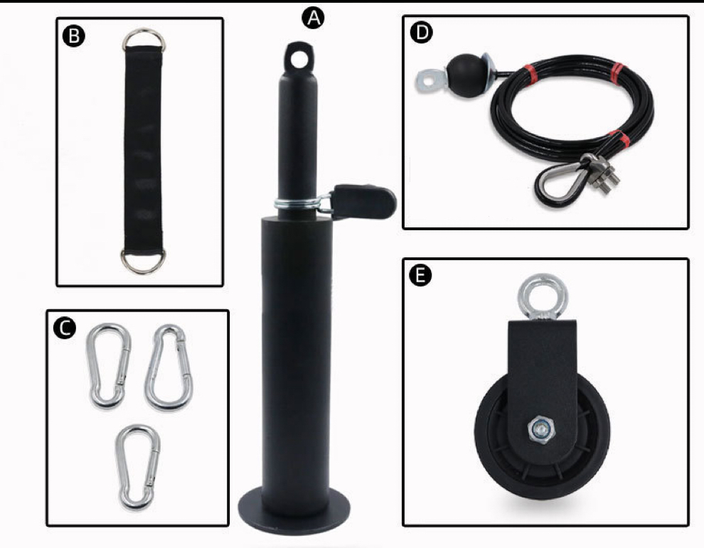 Ensemble de plateau d'haltères variables A