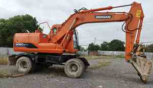 รถขุดมือสอง Doosan DH150 รุ่นปี 2023 พร้อมปั๊มเกียร์บ็อกซ์ แบริ่งคาวาซากิ สำหรับงานก่อสร้างเคลื่อนย้ายดิน - Product Image 2