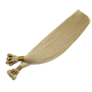 Extensiones de Cabello Tejidas a Mano de Calidad, Doble Trama, 100% Cabello Virgen Remy con Cutícula Alineada, Extensiones de Cabello Tejidas a Mano Premium - Product Image 3