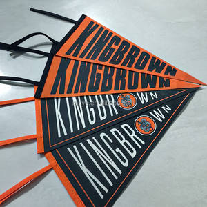 ธงและป้ายสักหลาดสั่งทำ - ขายส่งจากโรงงานสำหรับกีฬา, โฆษณา, ธงมอเตอร์ไซค์, ป้ายกิจกรรมและงานอีเวนต์ - Product Image 1