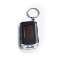 Vente flash - Cadeaux promotionnels - Lampe torche LED solaire créative de haute qualité - Porte-clés portable personnalisé