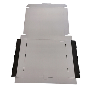 Boîte d'expédition en carton ondulé recyclable personnalisée de grande taille grise pour l'envoi de documents, de photos et de cadres photo - Product Image 5