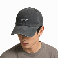 Casquette de baseball non structurée avec logo personnalisé, broderie directe d'usine, lettres structurées pour hommes et femmes
