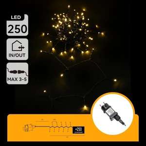 Catena di luci LED a bassa tensione, 10m, decorative, impermeabili, per interni ed esterni, ideali per feste e - Product Image 1