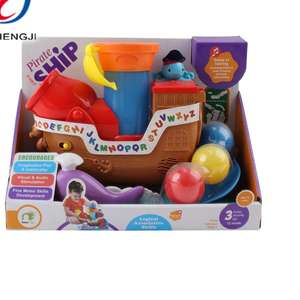 Jouet de bateau de <span class=keywords><strong>pirate</strong></span> de tir de bateau en plastique haut en plastique avec lumière et musique - Product Image 4