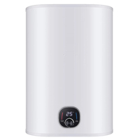 Chauffe-eau électrique numérique mural en plastique personnalisable OEM 30L-100L pour usage domestique et hôtelier