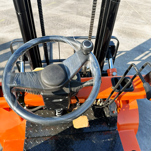 Montacargas Eléctrico de <span class=keywords><strong>4</strong></span> Ruedas con Neumáticos Sólidos, de Alta Velocidad y Bajo Ruido, con Mástil de Dos Etapas de 3T, Alimentado por Litio, Altura de Elevación de 3m-7m, 12 Meses de Garantía - Product Image 6