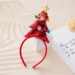Joli Festival bandeau de noël arbre cadeau licorne bandeau pour X <span class=keywords><strong>mas</strong></span> décoration fête cheveux accessoires - Product Image 4