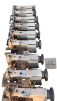 Gebrauchte Highlead 20618-2 Compound Feed Walking Fuß nähmaschinen Maquina de Coser Triple Arrastre Industrial Usada