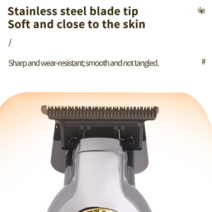 Kemei ปัตตาเลี่ยนตัดผม <span class=keywords><strong>Km</strong></span>-1784 1200มิลลิแอมป์ต่อผมเครื่องโกนหนวดแบบเป็นมิตรกับสิ่งแวดล้อมมี<span class=keywords><strong>2</strong></span>สีให้เลือกใบมีดสแตนเลสสตีล - Product Image 3