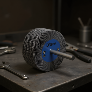 Disco Abrasivo de Tela con Solapa 40x15 mm, Eje de 6 mm para Pulir y Desbastar - Product Image 3