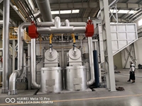 Four de fusion à gaz 1-30t, équipement de fonderie industrielle pour la coulée d'aluminium, de cuivre et de métaux lourds