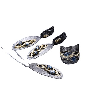 Blue <strong>Sapphire</strong> <strong>Necklace</strong>/ 14K Solid <strong>Gold</strong> <strong>Sapphire</strong> <strong>Necklace</strong>/ Gift for Mom - Product Image 6