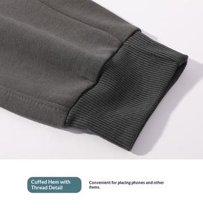 RL geborduurd logo hooded jack en broek set - casual mode cardigan - unisex katoenmix - lente/herfst stijl - Product Image 6