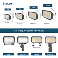 Luces LED Industriales para Almacenes IP65 de Alta Luminosidad, 135LM/W, 50W/40W/30W, Construcción de Aluminio, Gran Venta