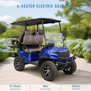 Carrito de Golf Todoterreno para 4 Pasajeros, Carrocería de 2950 mm, Radio de Giro de 5 m, para Uso en Patios y Villas, con Logotipo Personalizado y Soporte de Marca Disponible - Product Image 1