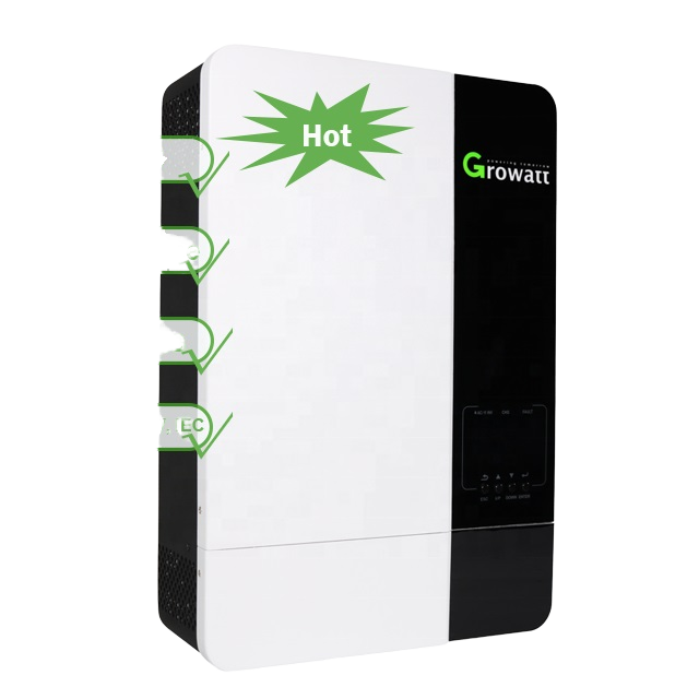 For MY-ES3000BS 3KW Hybrid Solar Inverter 12V-72V DC 110V/220V AC Pure Sine Wave 230V PV Input 60A MPPT Controller 90%