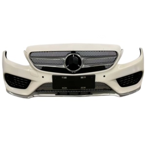 Para <span class=keywords><strong>Mercedes</strong></span>-<span class=keywords><strong>Benz</strong></span> Clase C W205: Parachoques Delantero <span class=keywords><strong>C180</strong></span>, Kit de Carrocería C200, Fascia Delantera Completa C260, Parte Delantera C300, Radiador C350L - Product Image 1