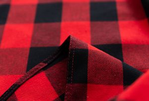 Bán buôn 140 Vòng màu đỏ đen rô khăn trải bàn ren Đảng trang trí vải bao gồm cho khách sạn nhà hàng nhà đám cưới - Product Image 6