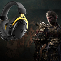 Casque de jeu sans fil 2.4G à faible latence ENC suppression de bruit micro HD sans fil deux Modes casque Gamer