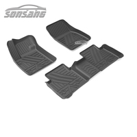 Alfombrillas SONSANG TPE para 2019 2020 Ford Focus Active, accesorios para coche, Protector impermeable, alfombrillas especiales para todo tipo de clima