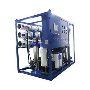 Venta al por mayor automático 1500L 1,5 T/H Filtro de ósmosis inversa equipo de desalinización de tratamiento de agua salobre subterránea