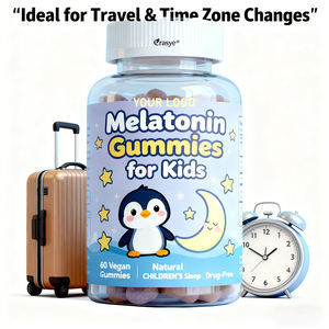 OEM/ODM Melatonine Gummies voor kinderen met kamille & citroenmelisse voor rustgevende slaap, leeftijd 3+, niet-afhankelijk, 1 mg melatonine supplement - Product Image 2