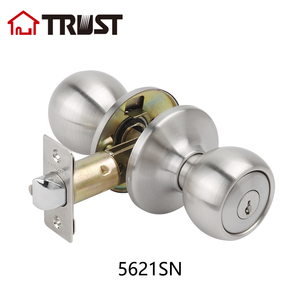 Mootrustting — serrure de porte tubulaire, Grade 3, ANSI 5621SN, verrouillage à broche avec boule ronde - Product Image 1