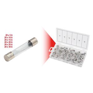 Surtido de fusibles de vidrio KS TOOLS, 5-30A, 120 piezas - Product Image 2
