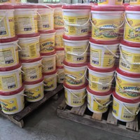 Poudre de savon détergente haute mousse parfumée de qualité supérieure, sac de 5 kg, pour le marché africain