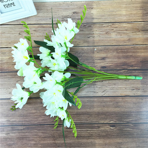 ดอกไม้ประดิษฐ์9ดอกกล้วยไม้ประดิษฐ์ของขวัญบอนไซประดิษฐ์ทำจากพลาสติก - Product Image 4