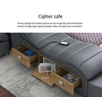 Multifunktion sbett projektor Smart Up-Holster Betten Schlafzimmer möbel Massage Smart Betten