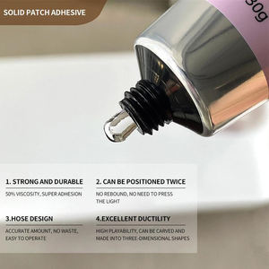 30g <span class=keywords><strong>Colle</strong></span> à Ongles Solide <span class=keywords><strong>Faux</strong></span> Gel Adhésif pour Ongles Conseils Extension Photothérapie <span class=keywords><strong>Colle</strong></span> Soak Off <span class=keywords><strong>UV</strong></span> LED Gel Nail Art Fournitures - Product Image 4