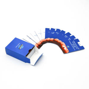 Fabricant de jeux de cartes personnalisé Happy Time Relation de marque de distributeur Jeu de cartes pour enfants avec boîte - Product Image 3