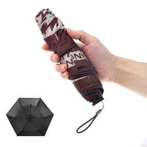 Lightweight Strong UV Protection <b>Windproof</b> Fully-Automatic Folding <b>Umbrella</b> Modern Straight Design Car Use Business Gifts Sunny - Product Image 1