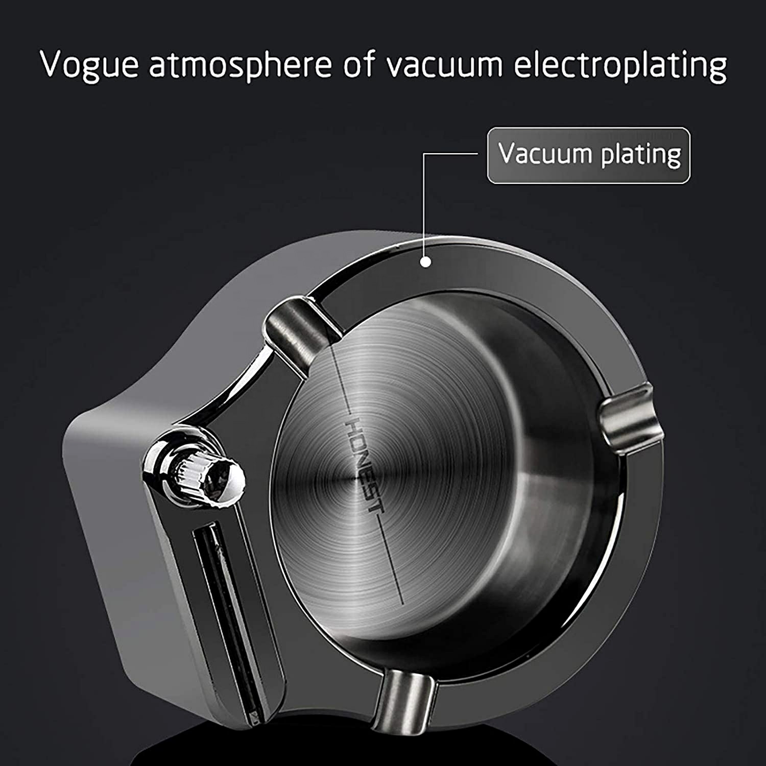 Wholesale Custom Logo Electroplating Alloy Match Ashtray