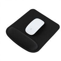 Tapis de souris carrés à prix abordable, personnalisables, avec repose-poignet chauffant en mousse EVA, pour promotion publicitaire, cadeaux en stock