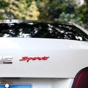 Emblèmes de voiture 3D en métal <span class=keywords><strong>SPORT</strong></span> Premium, autocollants pour les ailes latérales, le coffre arrière, les emblèmes en alliage de zinc pour toutes les voitures, décoration, autocollants de voiture - Product Image 5